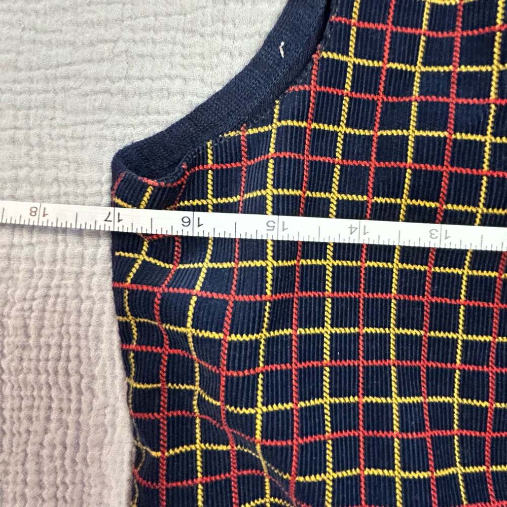 Vintage Bud Berma Originals Plaid Corduroy Vest - Picture 8 of 12